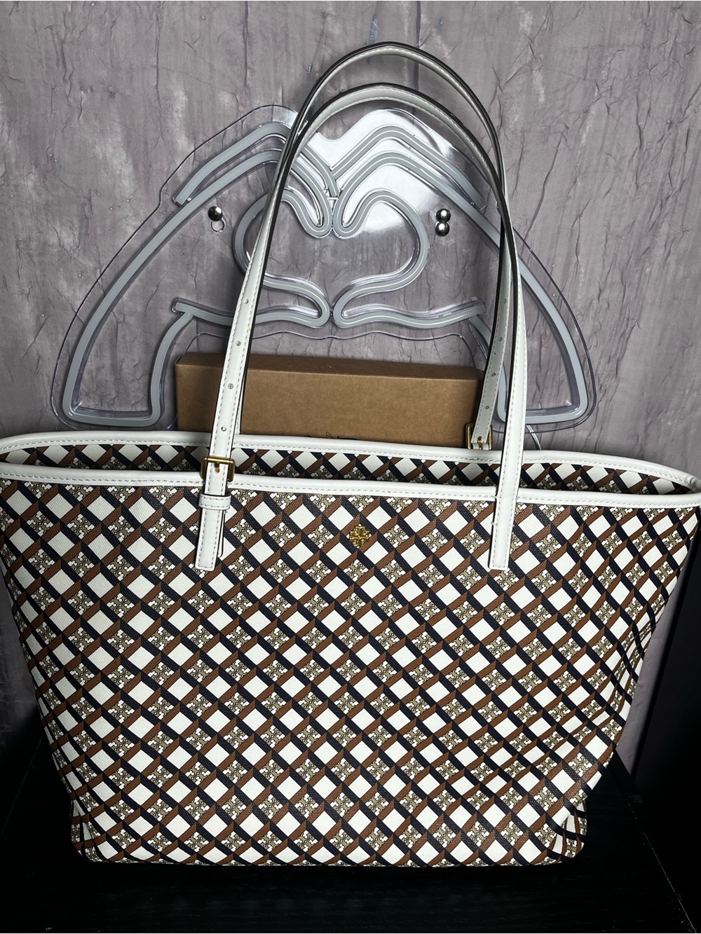 Tory Burch Geo Tote NWOT
